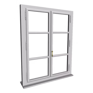 پنجره دوجداره طرح بردیا UPVC